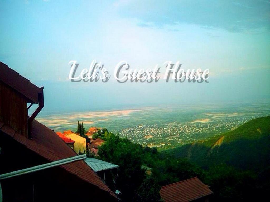 Lelis Guest House Sighnaghi Exterior photo